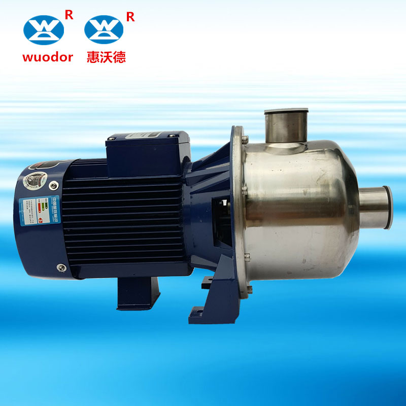 DW系列卧式圆桶不锈钢泵 清水循环加压泵 冷水机设备泵