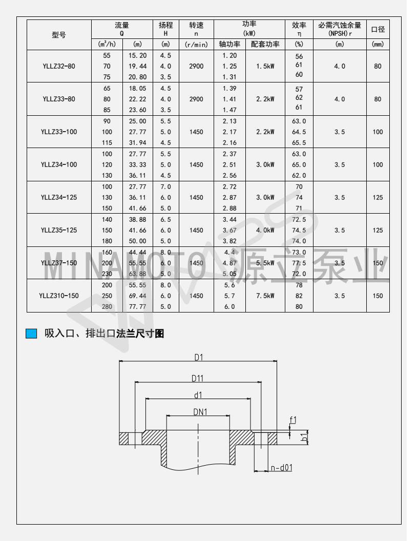 YLLZ冷凝泵安装使用说明书